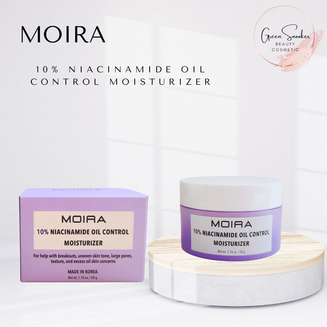 Moira, 10% Niacinamide Oil Control Moisturizer, Made In Korea