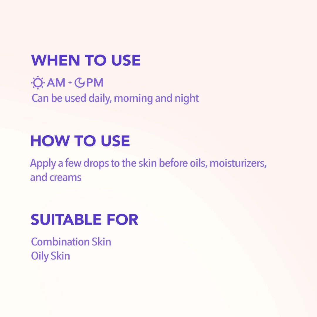 Moira, 10% Niacinamide & 1.9% Salicylic Acid Oil Control Serum, Made in Korea