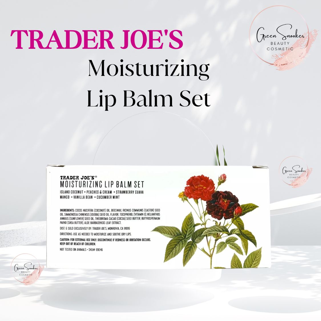 Trader Joe's, Moisturizing Lip Balm Set