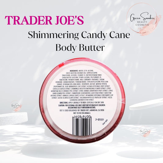Trader Joe's, Shimmering Candy Cane Body Butter