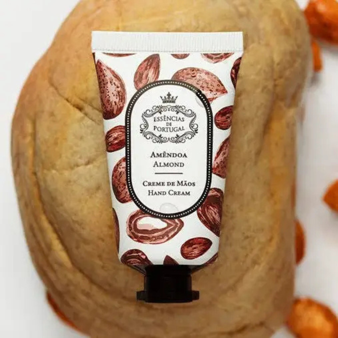 Essencias De Portugal, Almond Nourishing Hydrating Care Set – Soap & Hand Cream Duo