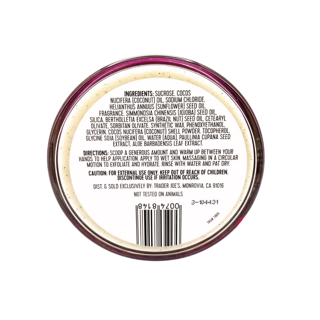 Trader Joe's, Brazil Nut Body Scrub