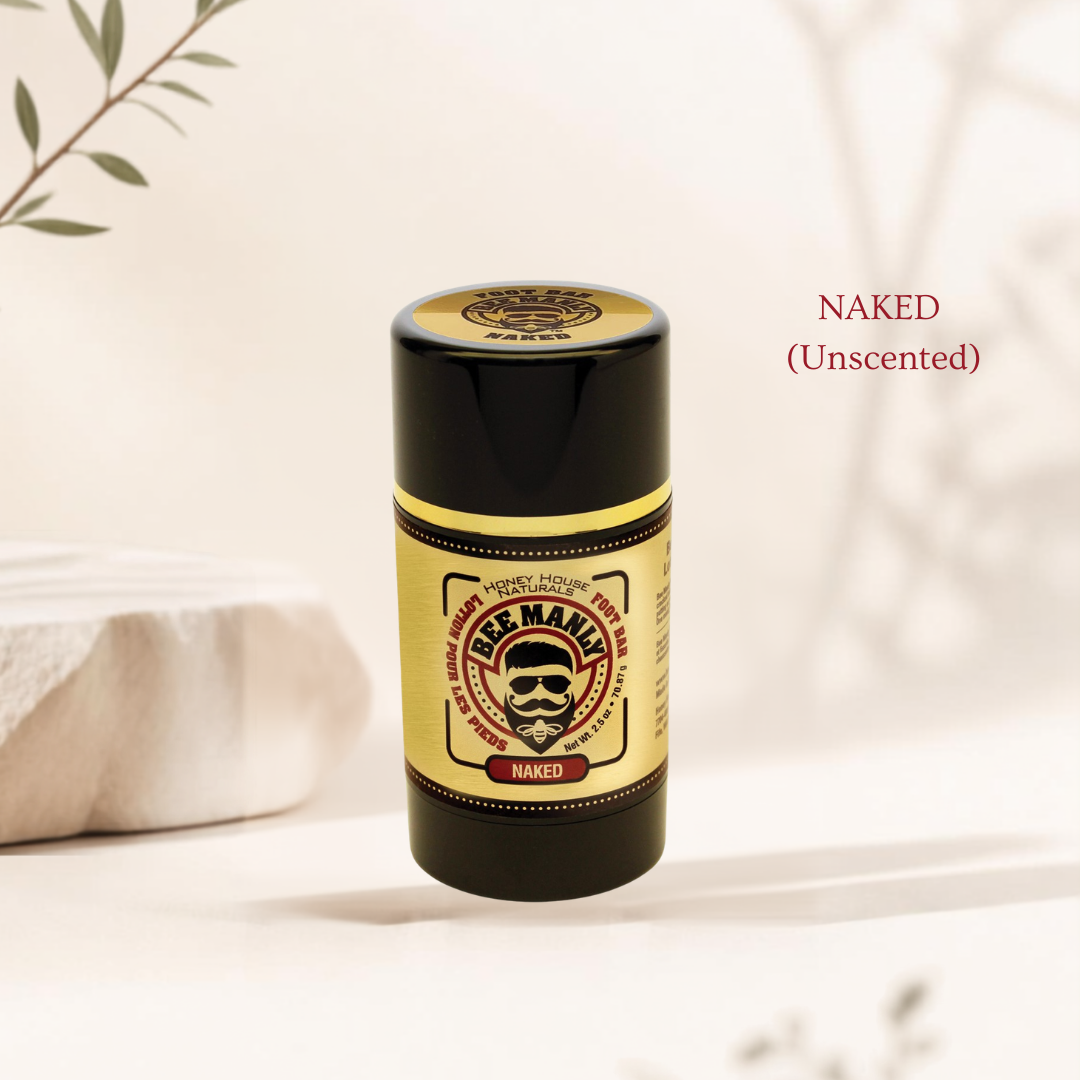 Honey House Naturals, Bee Manly Foot Bar, Man
