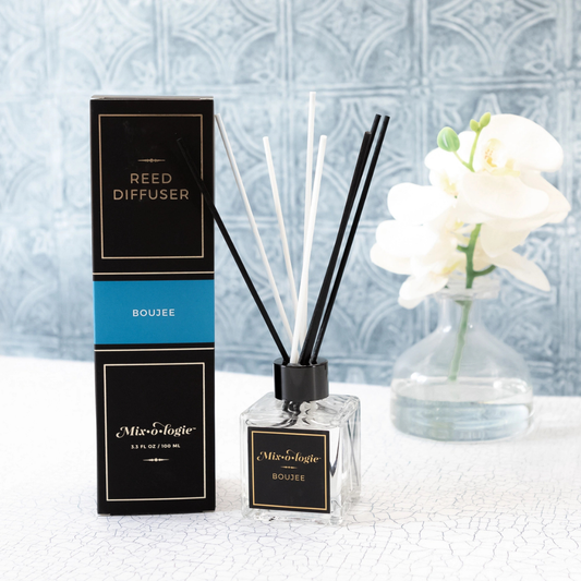 Mixologie, Boujee Reed Diffuser, 3.3 fl.oz /100ml