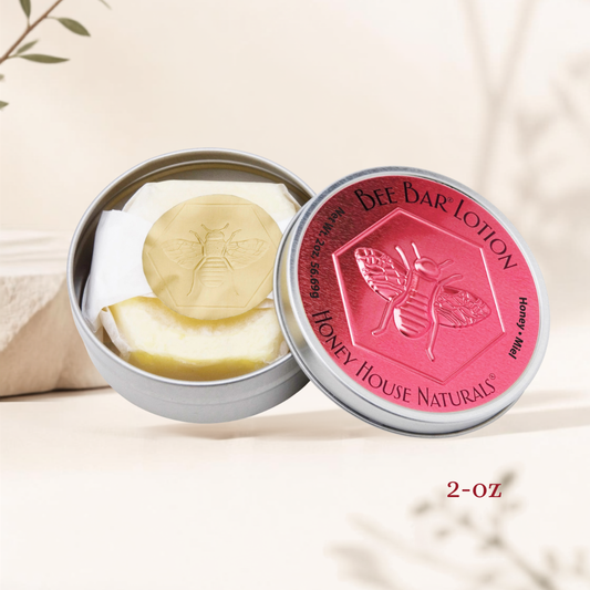 Honey House Naturals, Large Bee Bar Solid Lotion