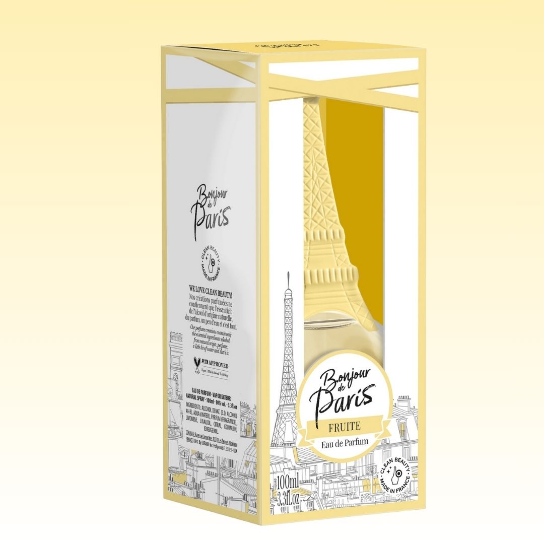 Bonjour de Paris, Eau De Parfum, Fruity - 3.3 oz , Made in France
