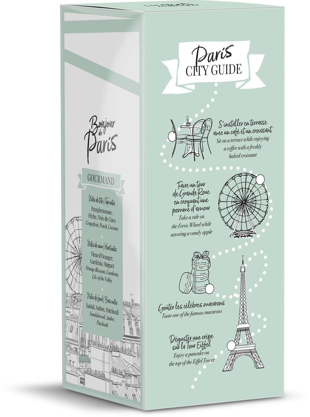 Bonjour de Paris, Eau De Parfum, Gourmet - 3.3 oz, Made in France