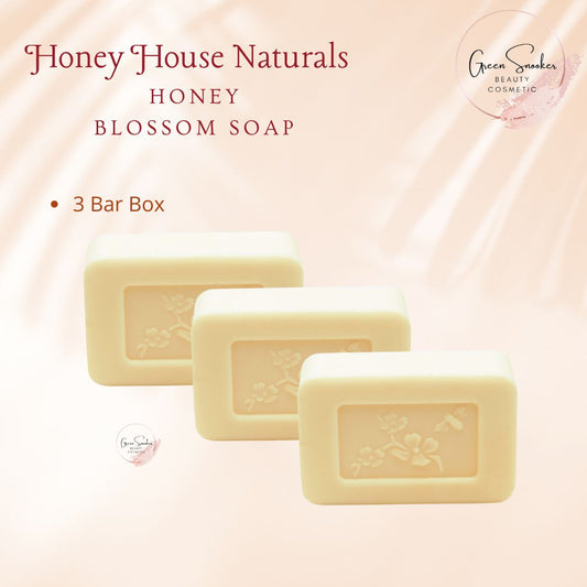 Honey House Naturals, 3 Bar Box Honey Blossom