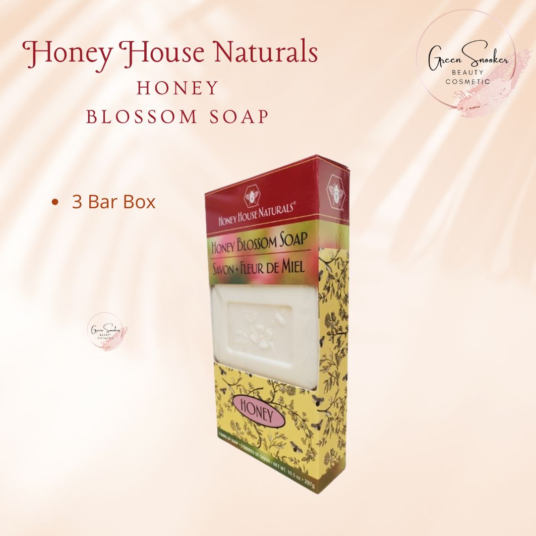 Honey House Naturals, 3 Bar Box Honey Blossom