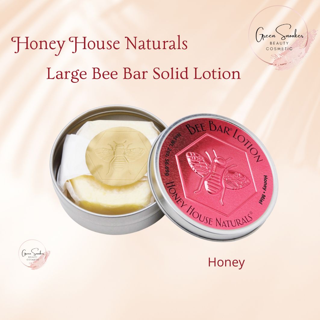 Honey House Naturals, Large Bee Bar Solid Lotion