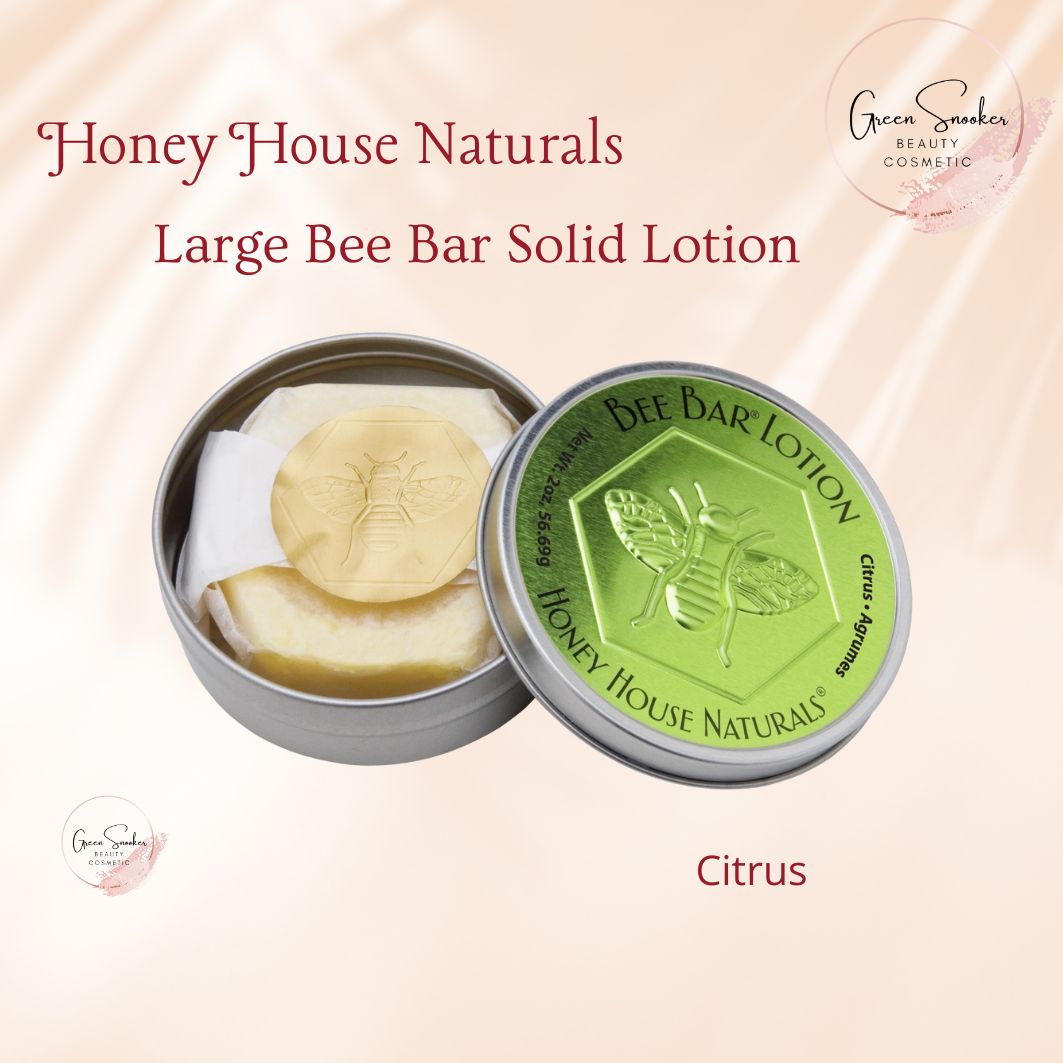 Honey House Naturals, Large Bee Bar Solid Lotion