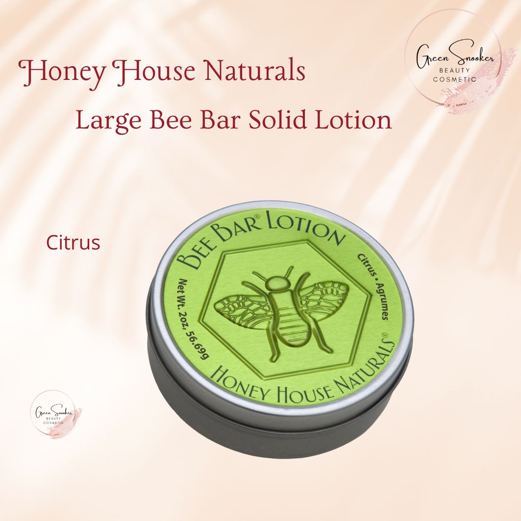 Honey House Naturals, Large Bee Bar Solid Lotion