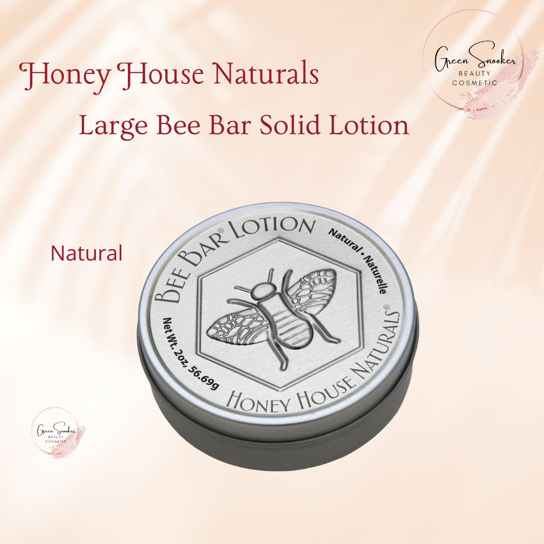 Honey House Naturals, Large Bee Bar Solid Lotion