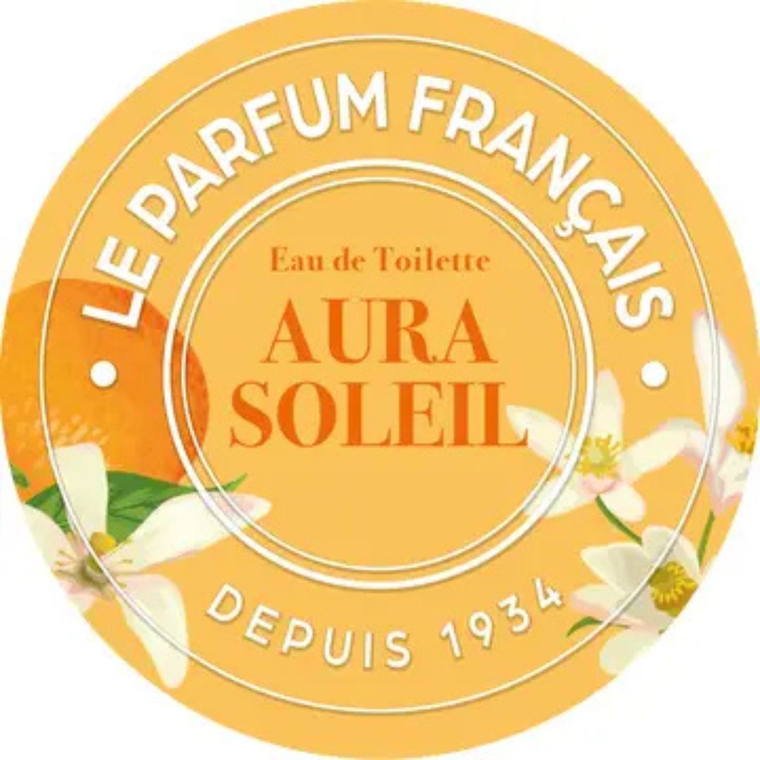 Le Parfum Français, Aura Soleil, Eau De Toilette 3.3 Fl.oz , Made in France
