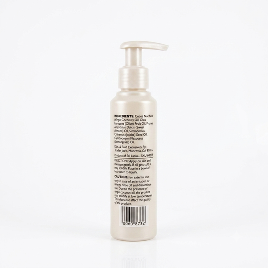 Trader Joe's, Lemongrass Coconut Body Oil