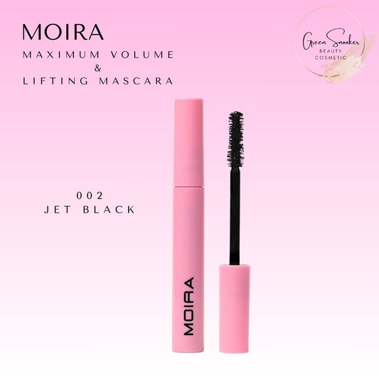 Moira, Maximum Volume & Lifting Mascara, Jet Black