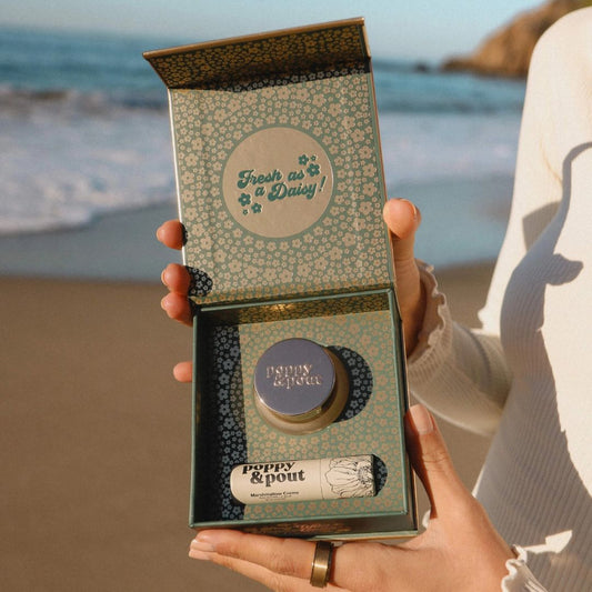 Poppy & Pout, Lip Care Duo, Marshmallow Creme