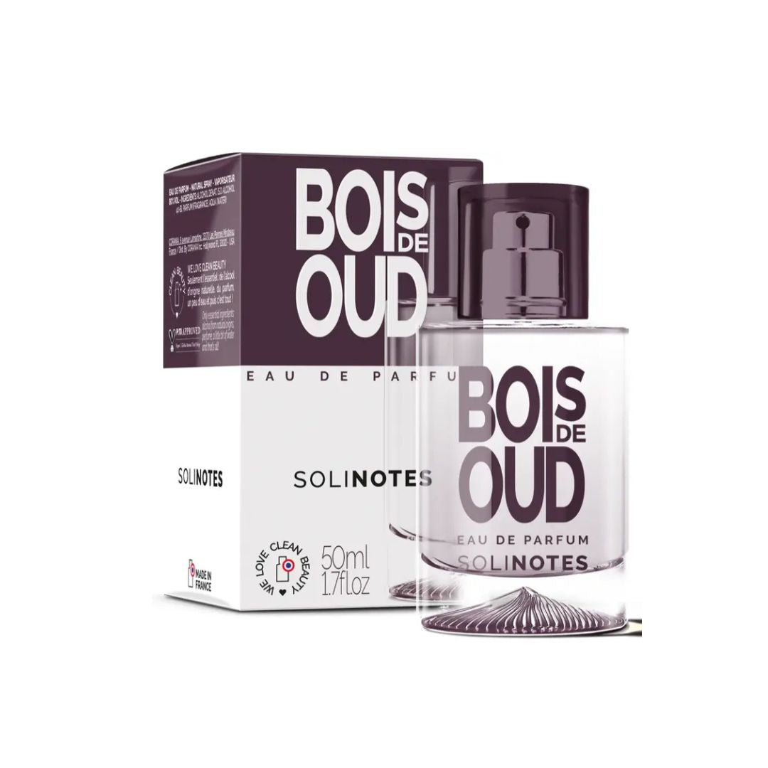 Solinotes, Oud Wood Perfume 1.7 fl.oz, Clean Beauty, Vegan, Made in France