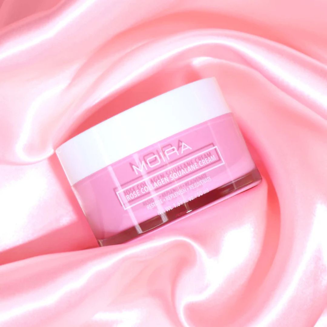 Moira, Rose Collagen Squalane Cream, Made In Korea