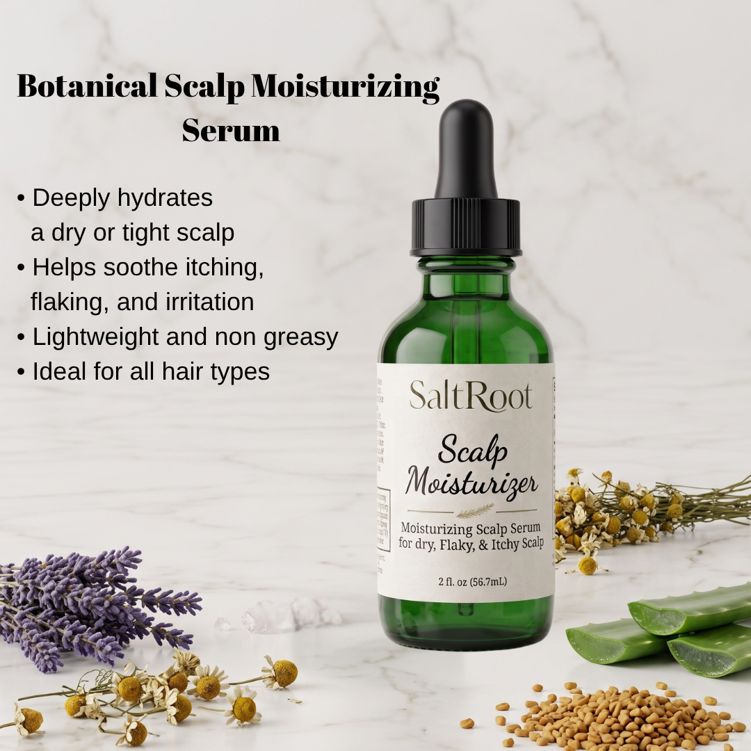 Saltroot Apothecary, Botanical Scalp Moisturizing Serum