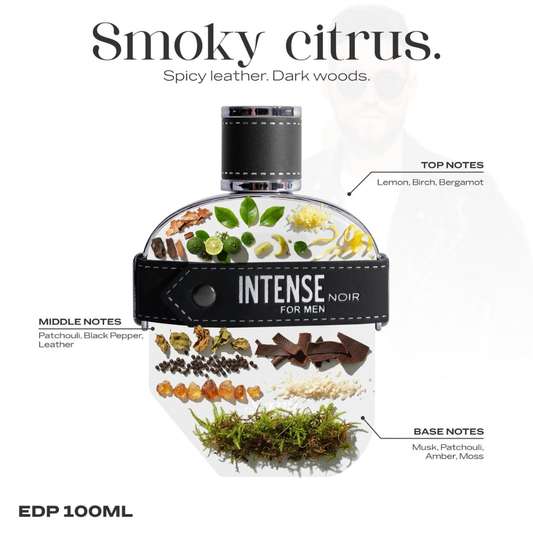 Sapil, Intense Noir Eau De Parfum 100ml Luxury Men Fragrance