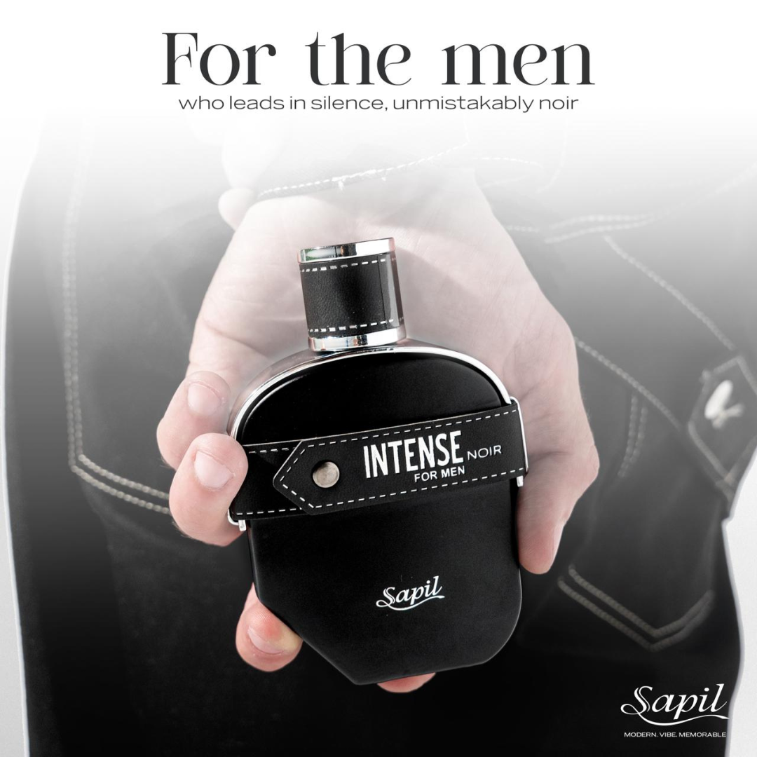 Sapil, Intense Noir Eau De Parfum 100ml Luxury Men Fragrance