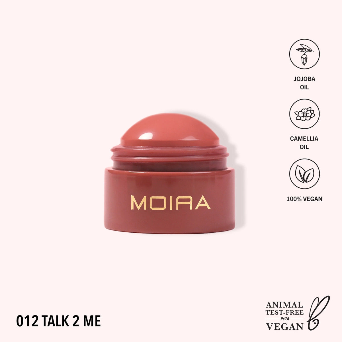 Moira,Soft Blush Balm, Vegan