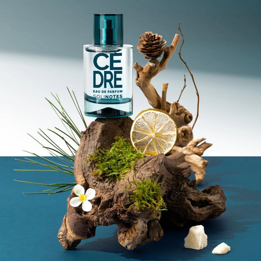 Solinotes, Cedar Perfume 1.7 fl.oz, Clean Beauty, Made in France