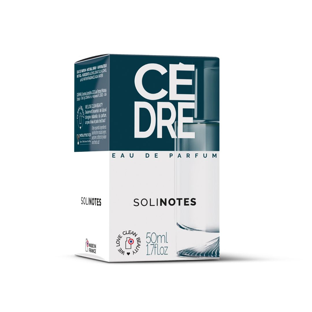 Solinotes, Cedar Perfume 1.7 fl.oz, Clean Beauty, Vegan, Made in France