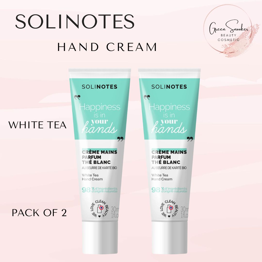 Solinotes, Hand Cream 1 fl.oz. Vegan, Pack of 2
