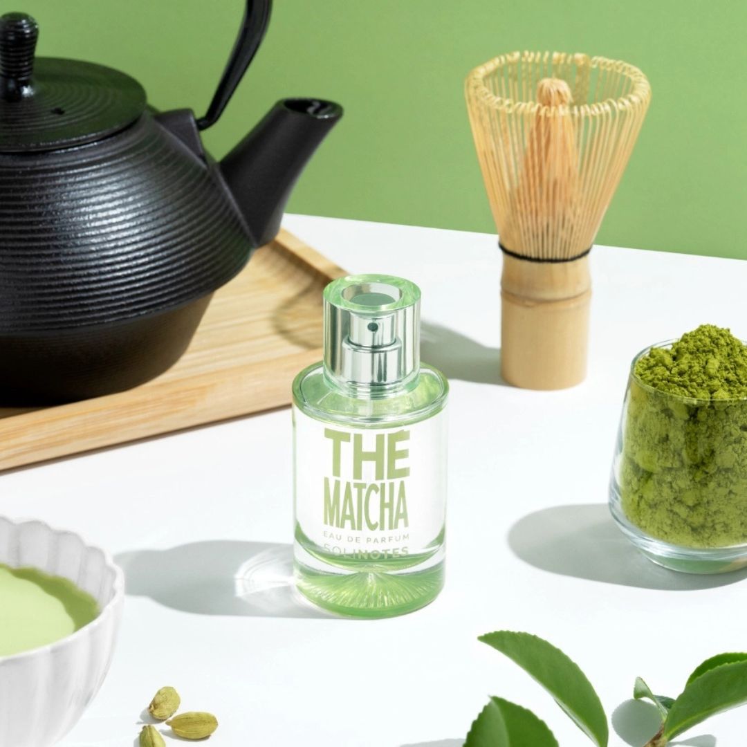 Solinotes, Matcha Tea Perfume 1.7 fl.oz, Clean Beauty, Vegan, Made in France