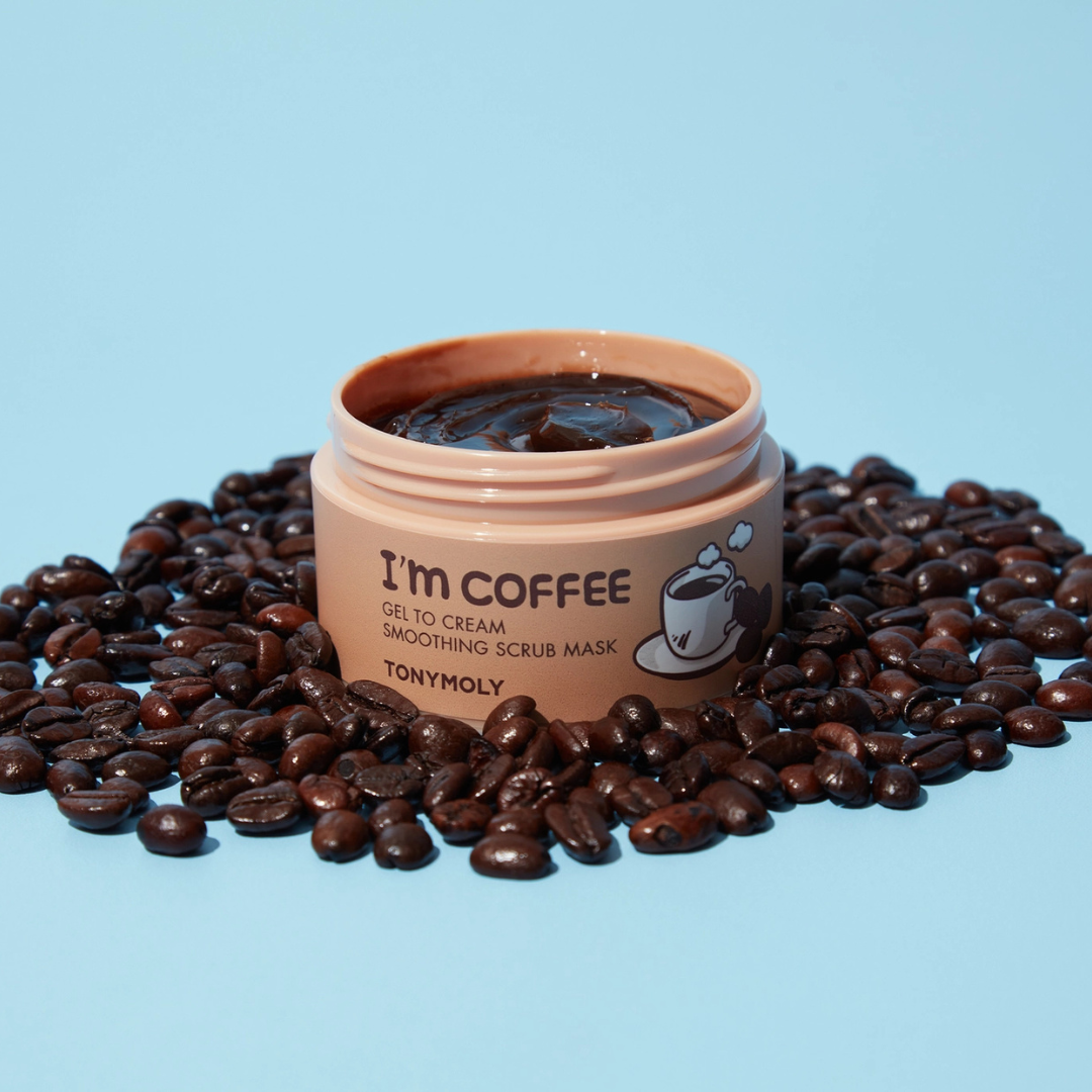 TONY MOLY, I'm Coffee Gel To Cream Smoothing Scrub Mask