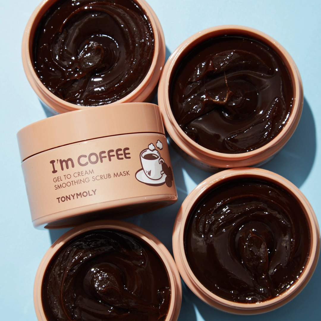 TONY MOLY, I'm Coffee Gel To Cream Smoothing Scrub Mask