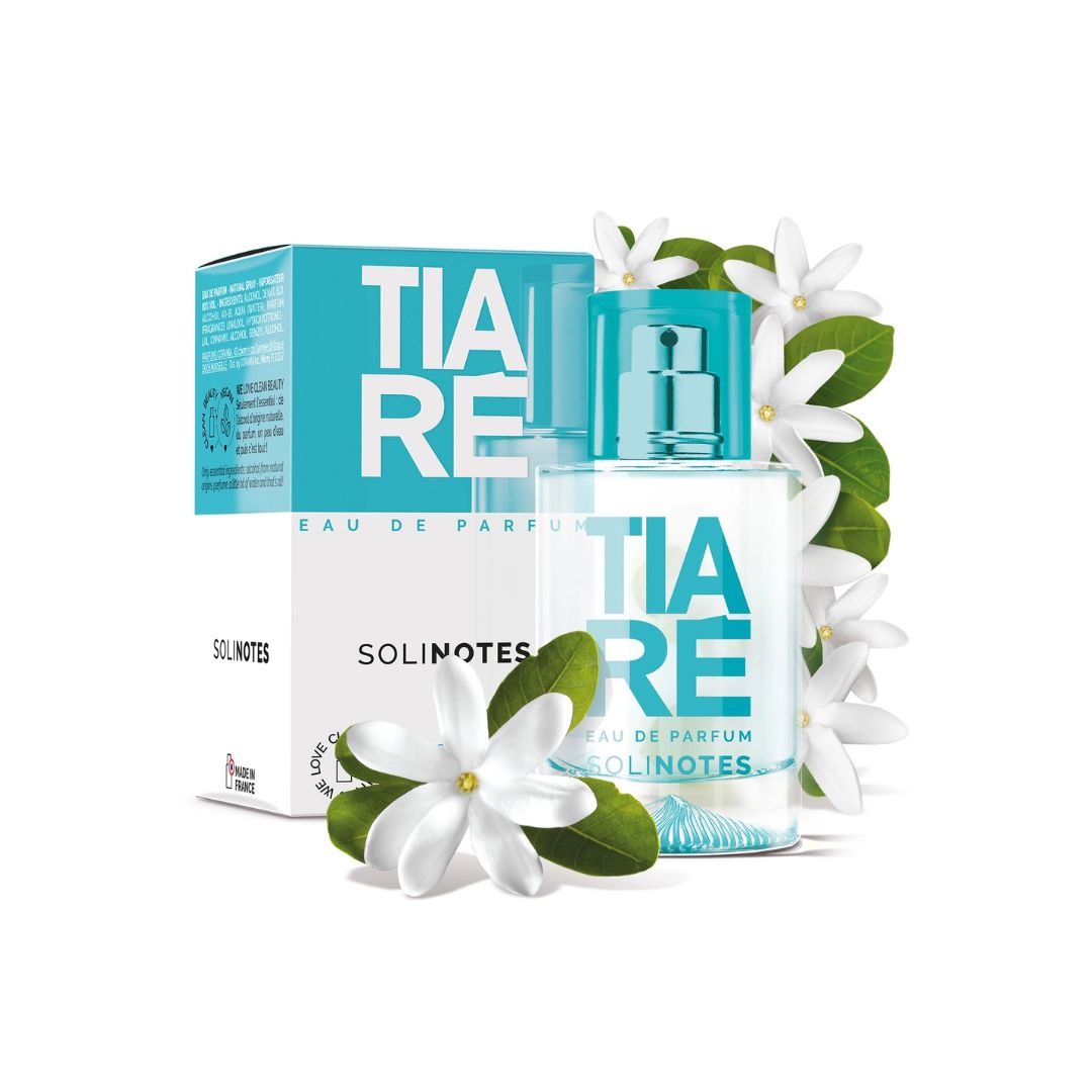 Solinotes, Tiare Blossom Perfume 1.7 fl.oz, Clean Beauty, Vegan, Made in France