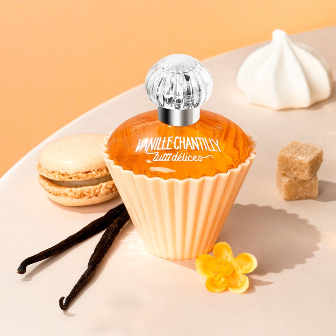 Tutti Délices, Vanilla Whipped Cream, Cupcake Perfume 1.7 Fl.oz, Made in France