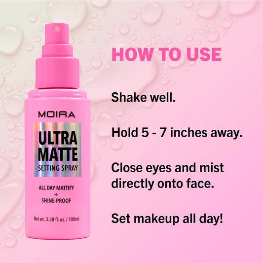 Moira, Ultra Matte Setting Spray