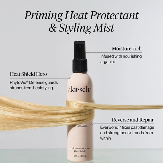 Kitsch, Priming Argan Oil Heat Protectant & Styling Mist
