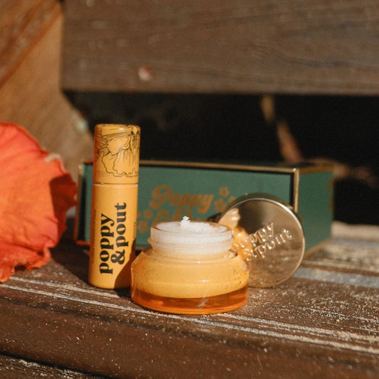 Poppy & Pout, Lip Care Duo, Wild Honey