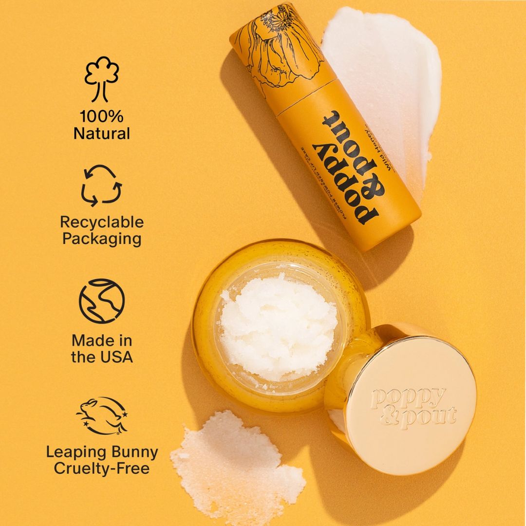 Poppy & Pout, Lip Care Duo, Wild Honey