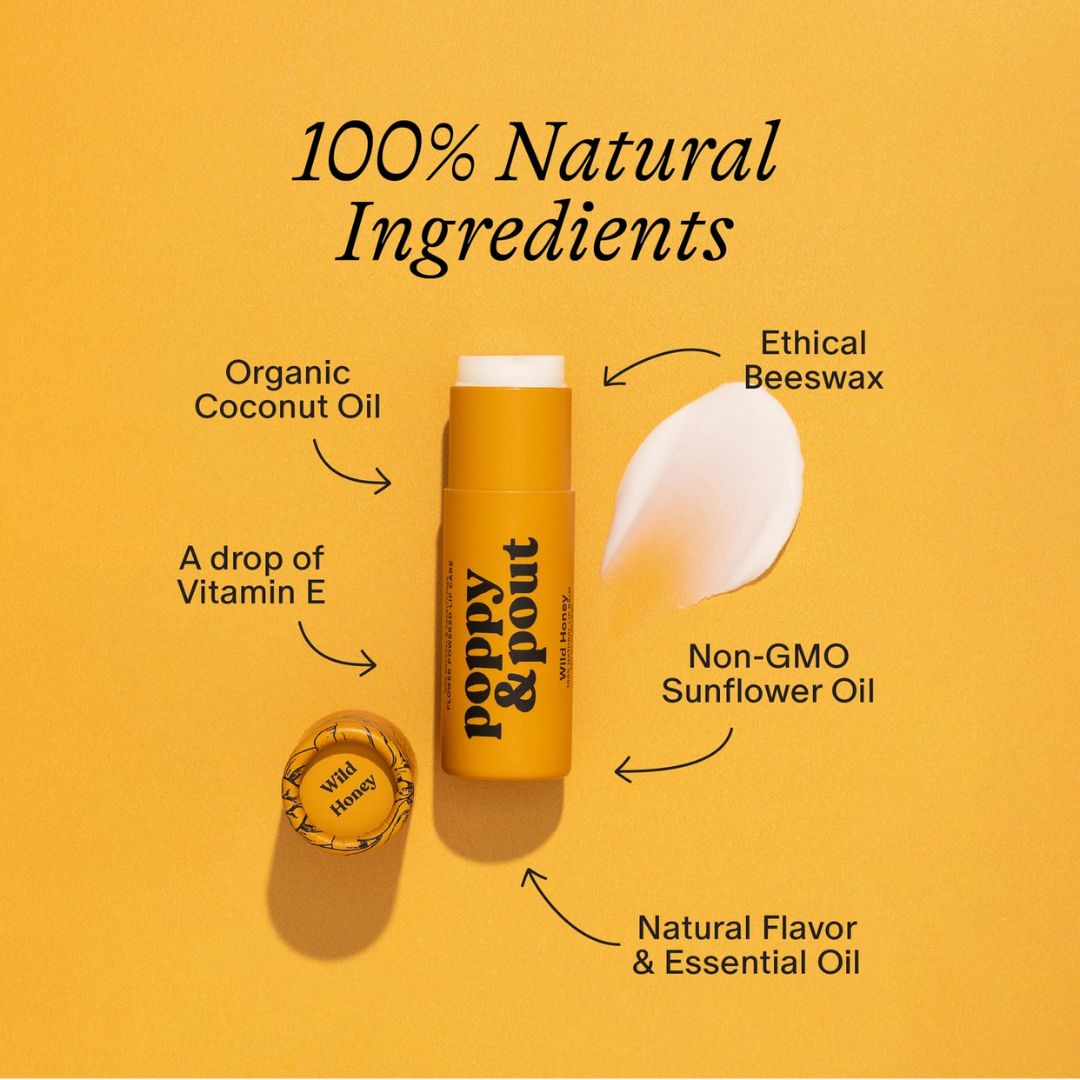 Poppy & Pout, Lip Care Duo, Wild Honey