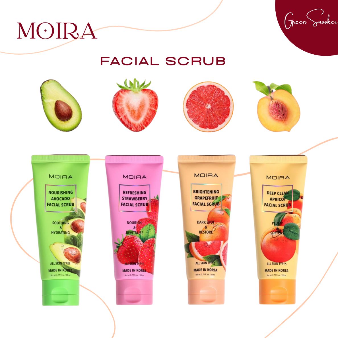 Moira, Facial Scrub
