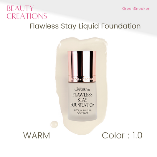 Beauty Creations, Flawless Stay Liquid Foundation