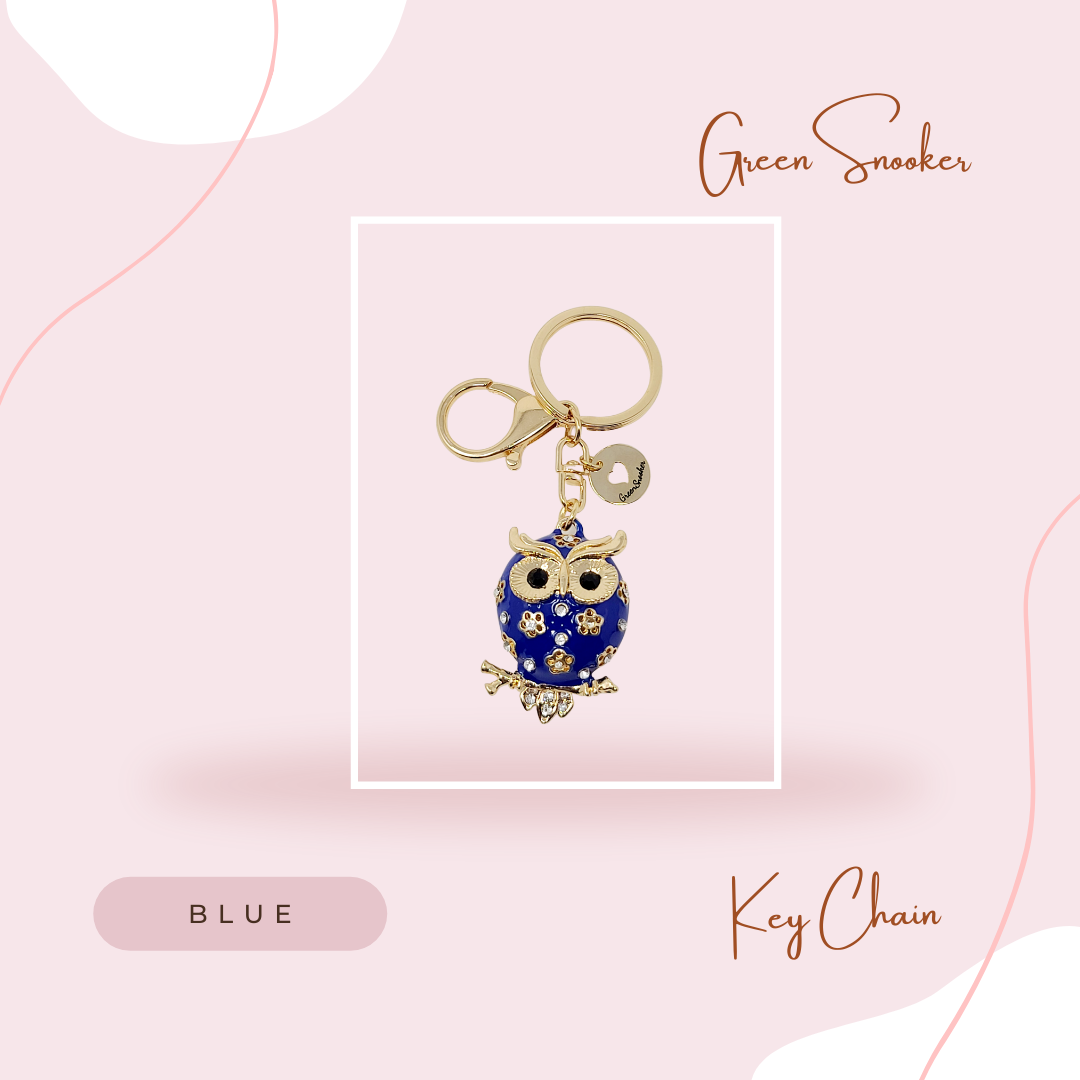 Keychain Cute Owl Pendant, Rhinestone, bag pendant,