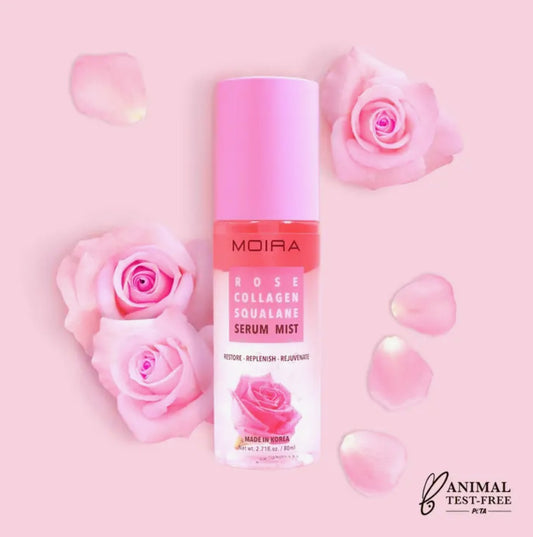 Moira, Rose Collagen Squalane Serum, Made in Korea