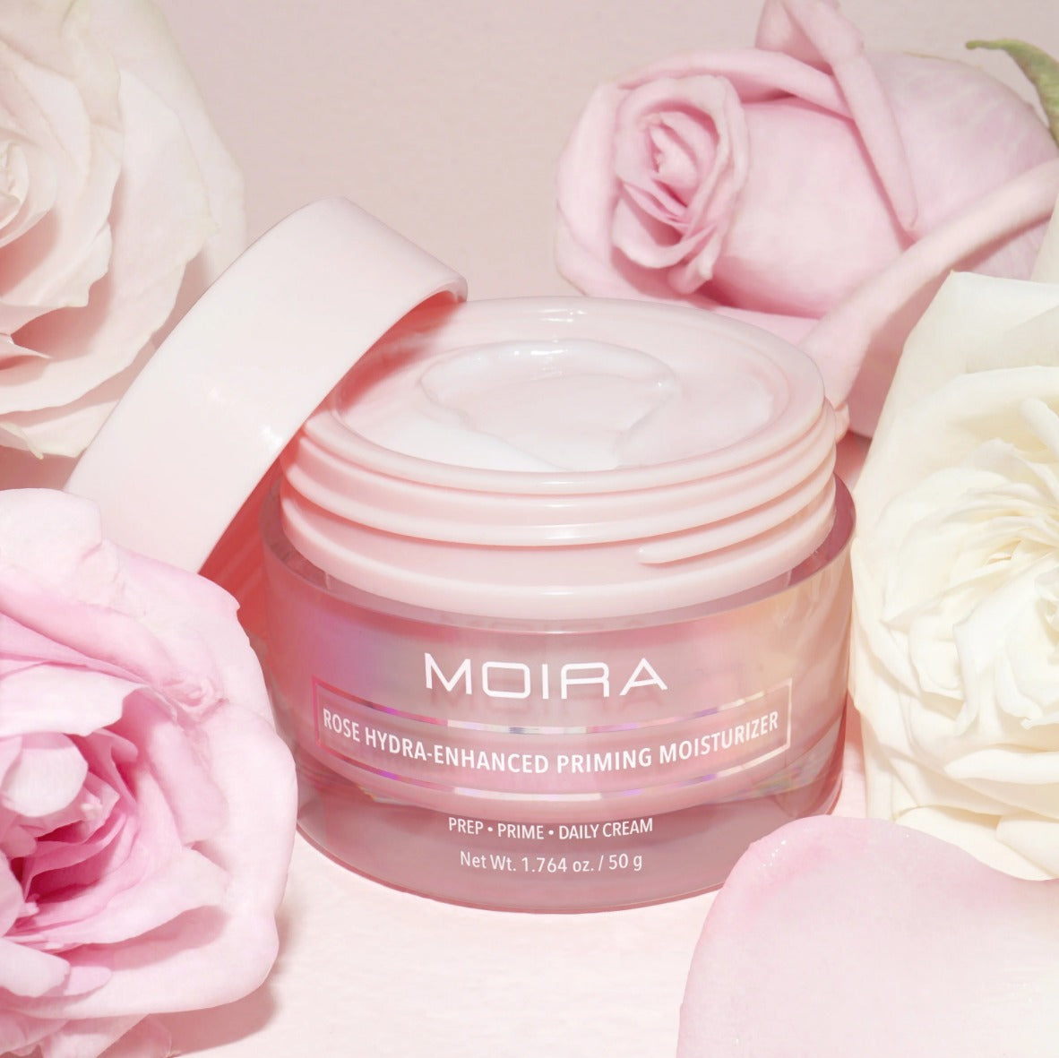 Moira, Rose Hydra Enhanced Priming Moisturizer, Made in Korea