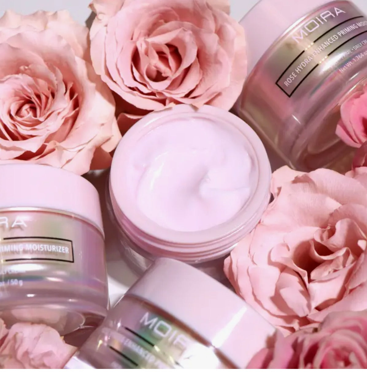 Moira, Rose Hydra Enhanced Priming Moisturizer, Made in Korea