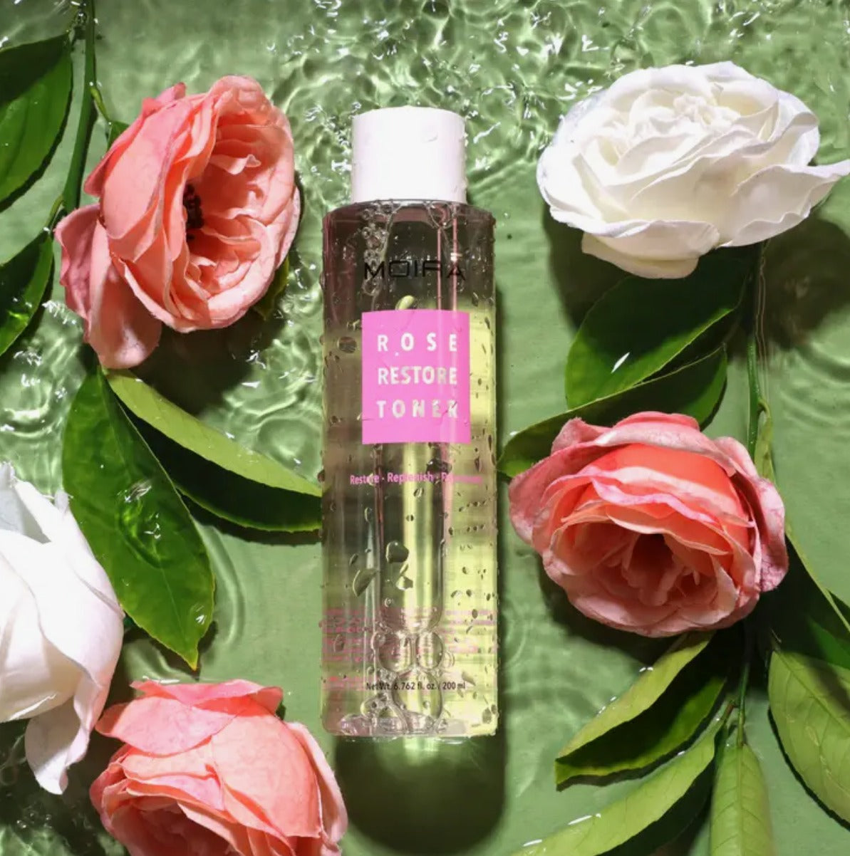 Moira, Rose Restore Toner, Made in Korea