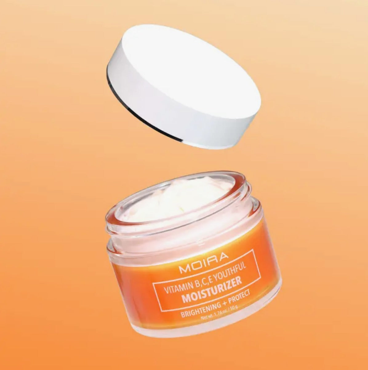 Moira, Vitamin B,C,E Youthful Moisturizer, Made in Korea