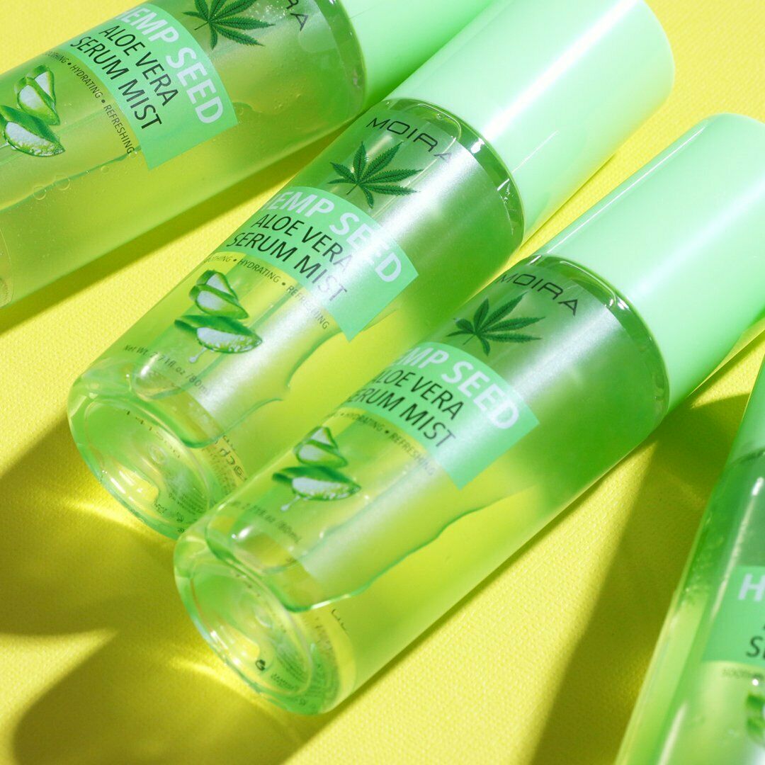 Moira, Hemp Seed Aloe Vera Serum Mist, Made in Korea