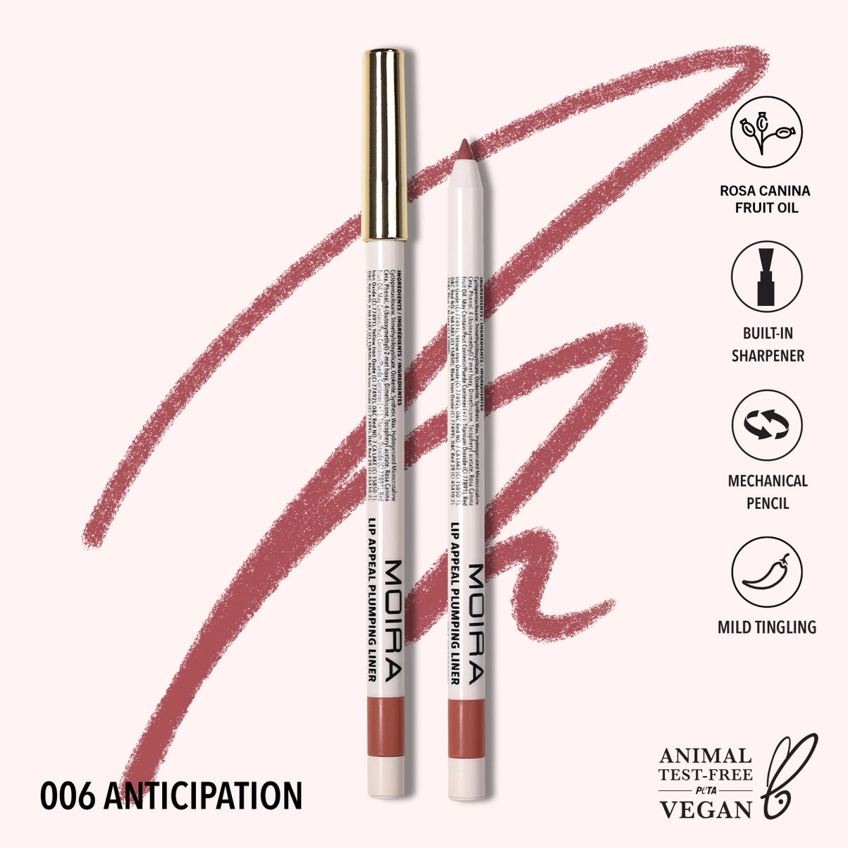 Moira, Lip Appeal Plumping Liner